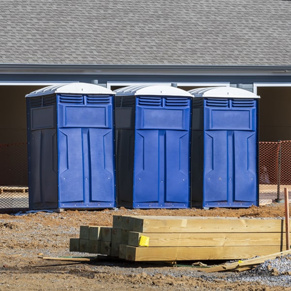 what is the cost difference between standard and deluxe porta potty rentals in West Fairlee VT